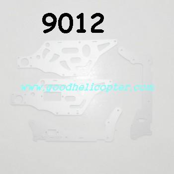 gt9012-qs9012 helicopter parts metal frame set 4pcs - Click Image to Close